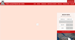 Desktop Screenshot of lighthouseinn.com